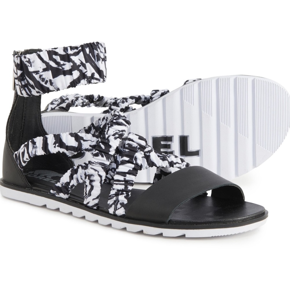 NWT Sorel Ella II Ankle Strap Sandals